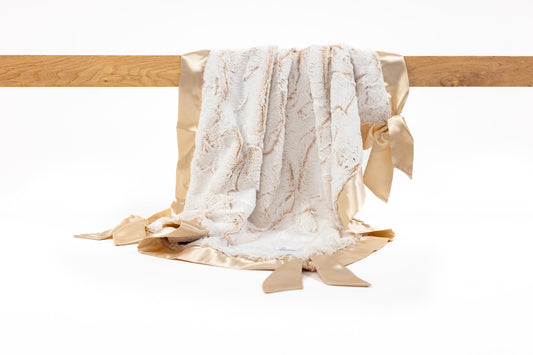 Frosty Sand Knotty Blankie