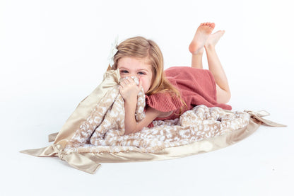 Ocelot Knotty Baby Blankie