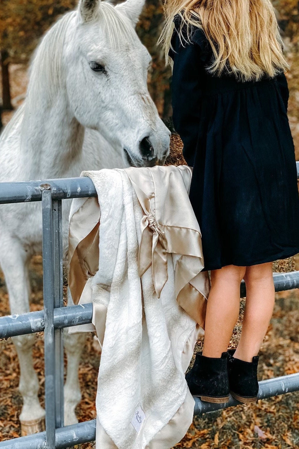 Ombre Tan Knotty Blankie