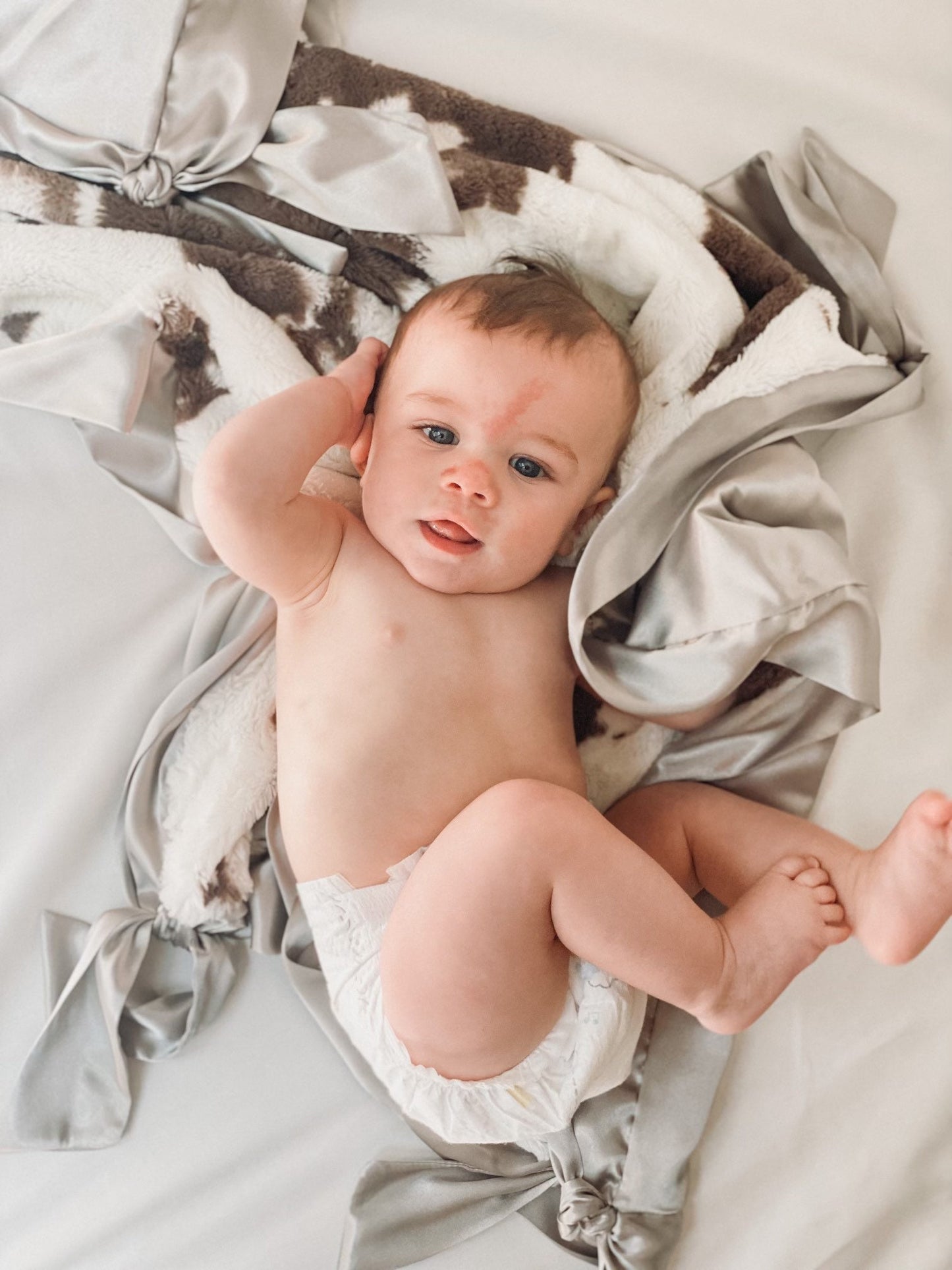 The Rancher Tan Knotty Blankie