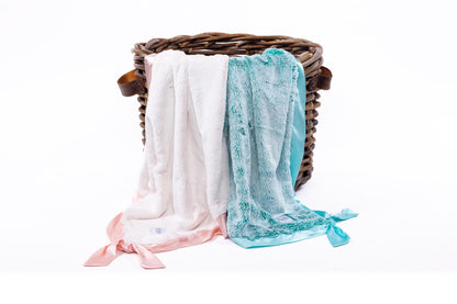 Caribbean Sea Knotty Blankie