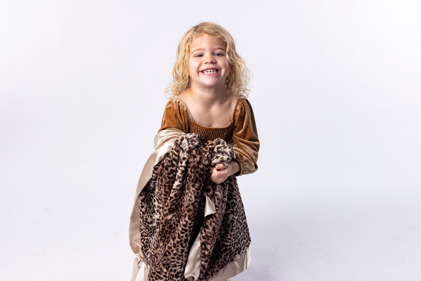 Cheetah Knotty Blankie