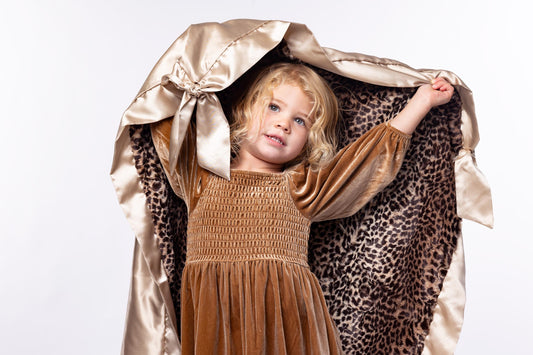 Cheetah Knotty Blankie