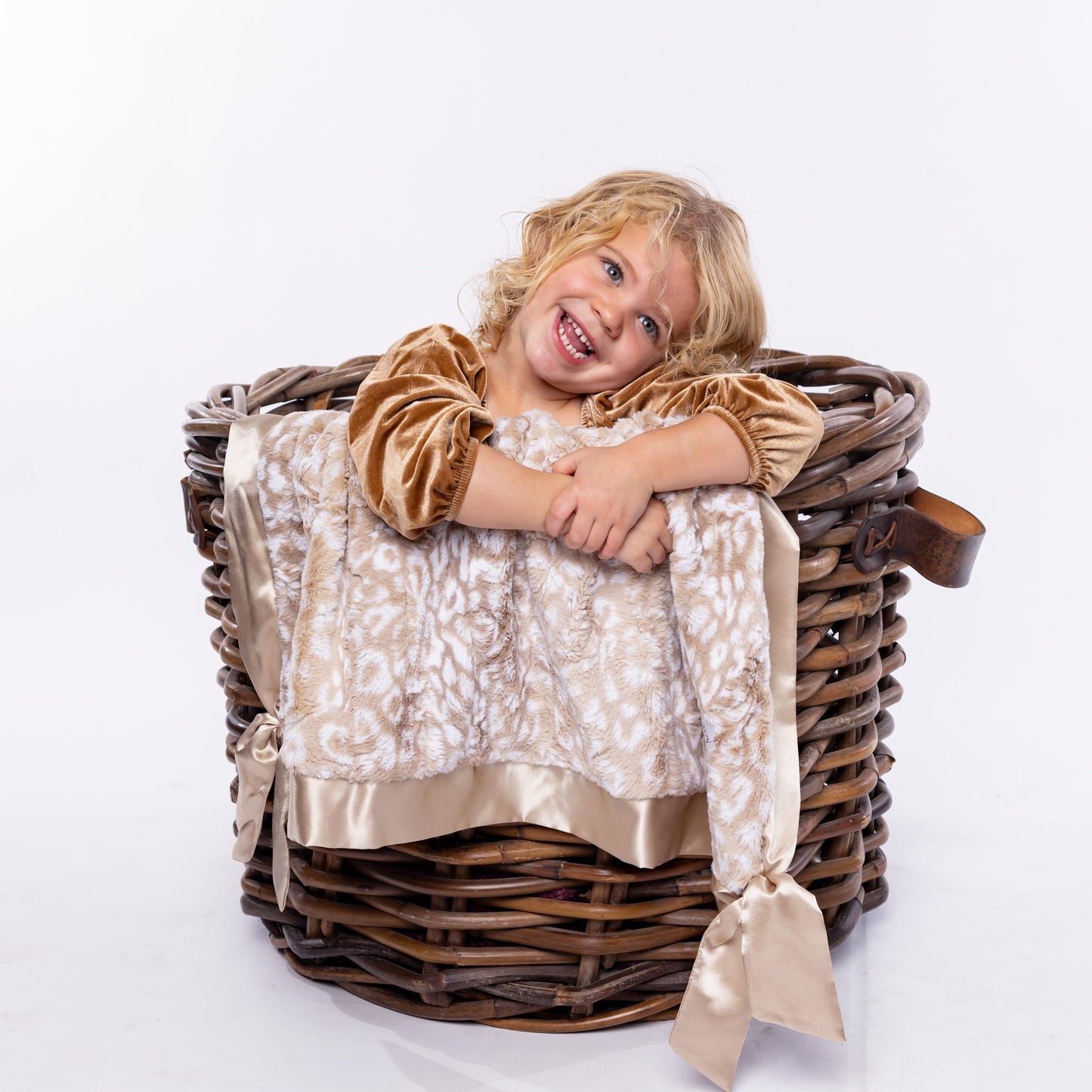 Ocelot Knotty Baby Blankie