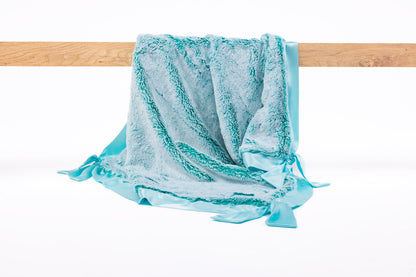 Caribbean Sea Knotty Blankie