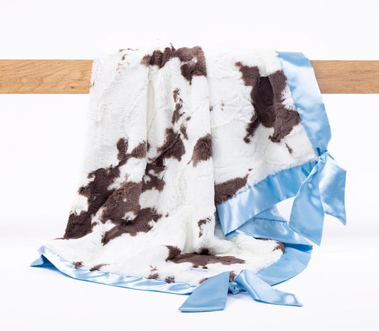 Rancher Blue Knotty Blankie